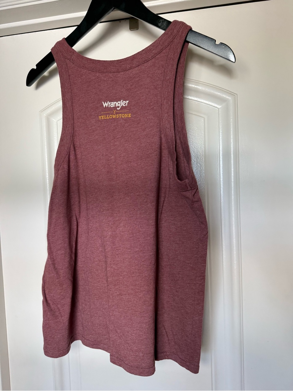 Yellowstone Dutton Ranch Tank Top - Maroon - Picture 4 of 4